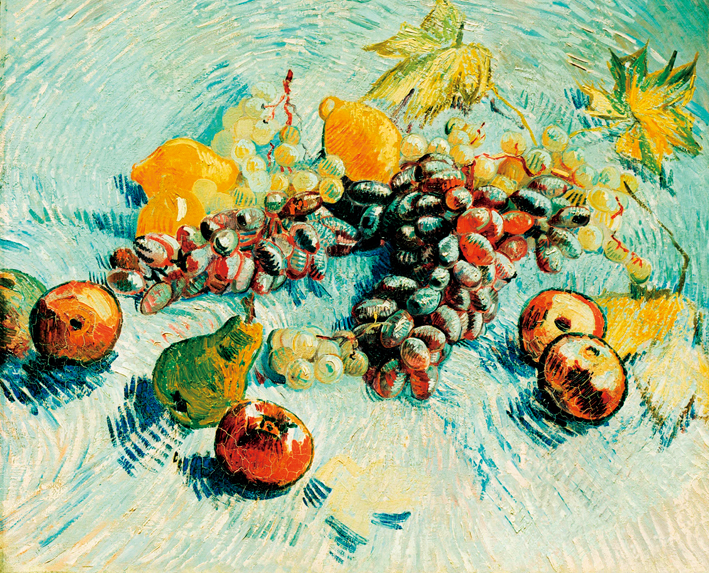  文森特·威廉·梵高  Vincent Willen Van Gogh —— 水果